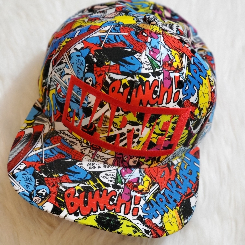 Marvel comics baseball cap